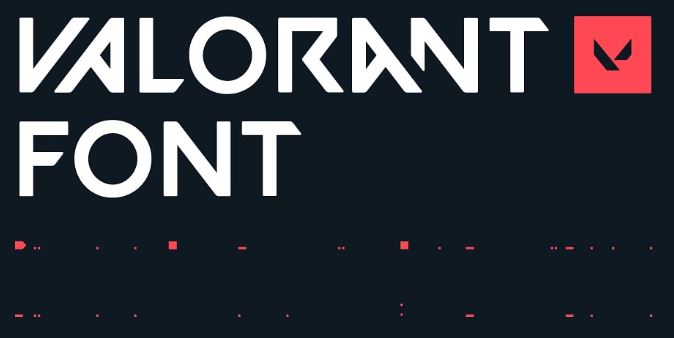Скачать шрифт VALORANT