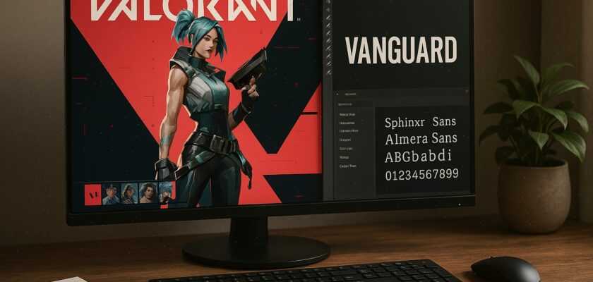Шрифты в Valorant: как визуальный стиль влияет на восприятие игры